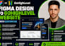 convert figma design to gohighlevel with custom CSS